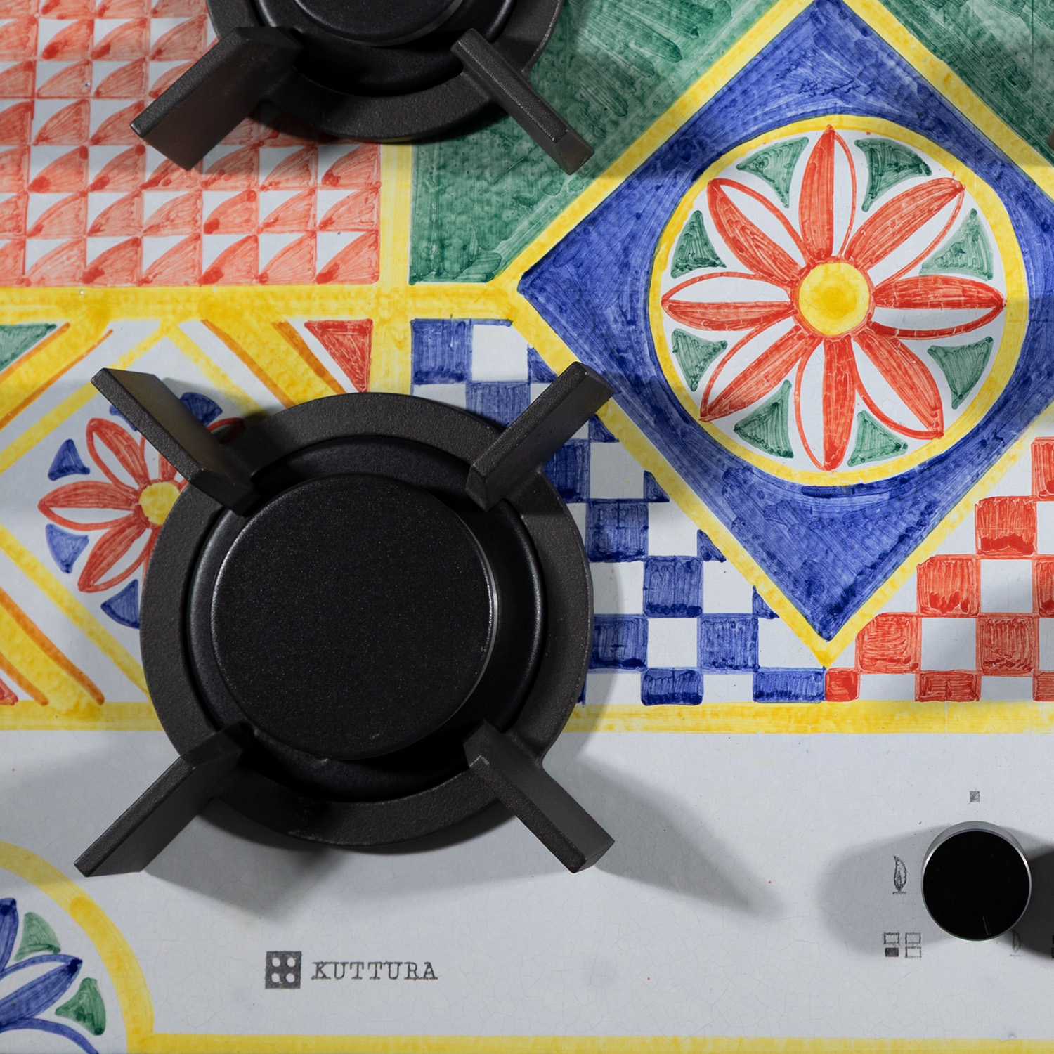 Carretto Kuttura - Majolica tiles hob
