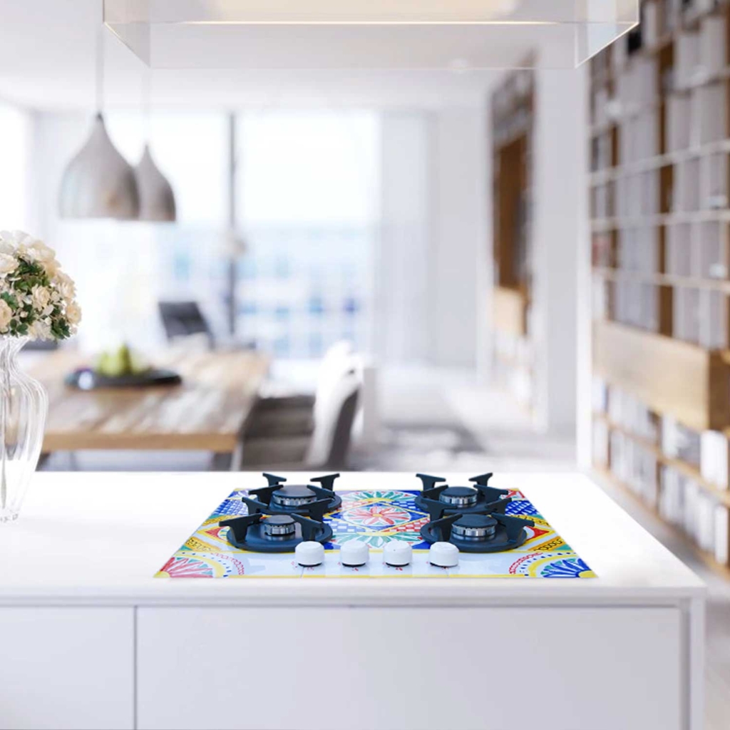 Carretto Kuttura - Majolica tiles hob